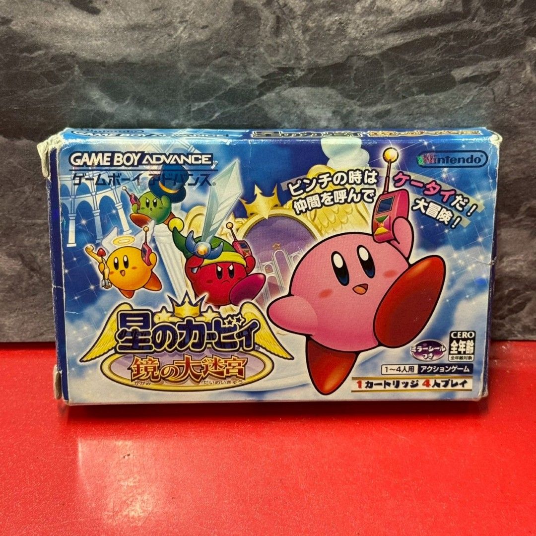 ○星のカービィ 鏡の大迷宮 GBAソフト ゲームボーイアドバンス