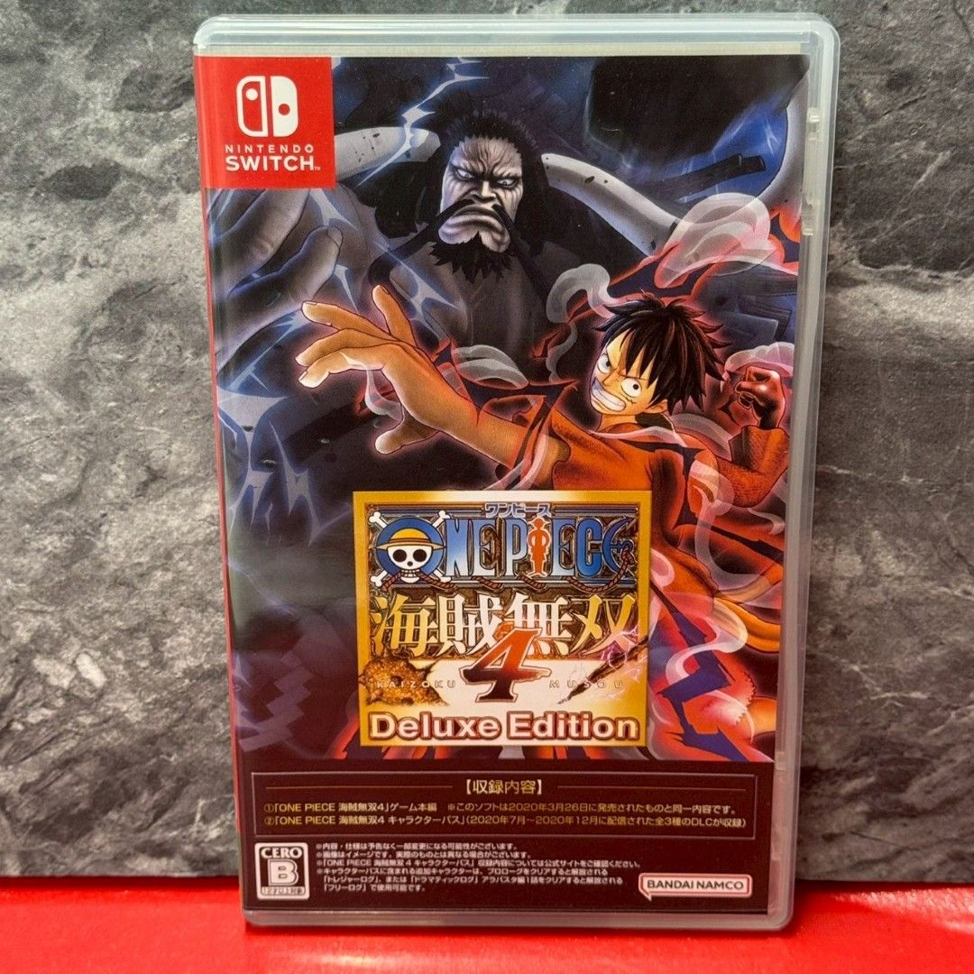 Switch：ワンピース海賊無双４ Nintendo Switchソフト】ONE PIECE 海賊無双4 Deluxe Edition | ワンピース 海賊無双4 Switch版 ソフト