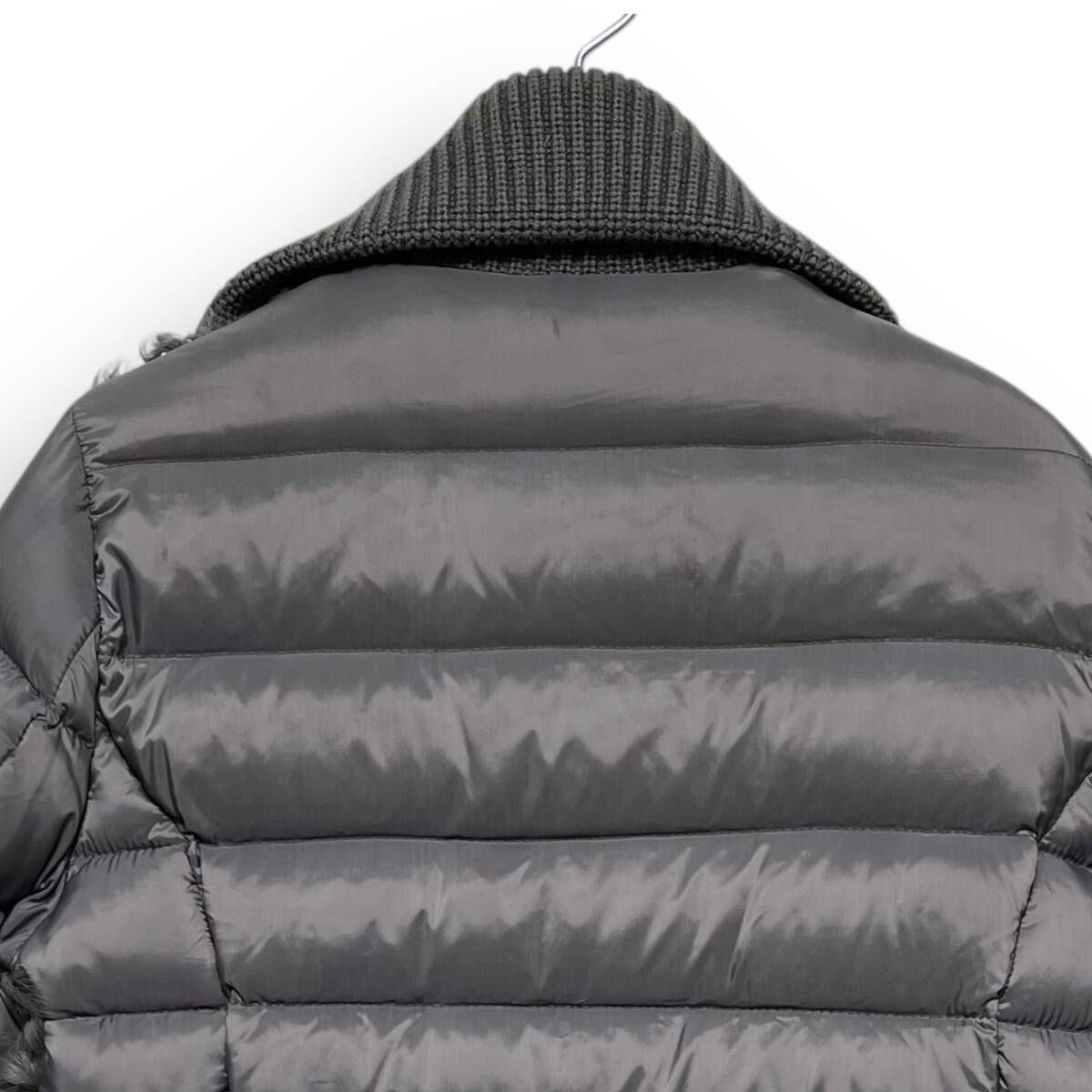 M25119/ MONCLER モンクレール 希少デザイン ファー ダウン ジャケット 