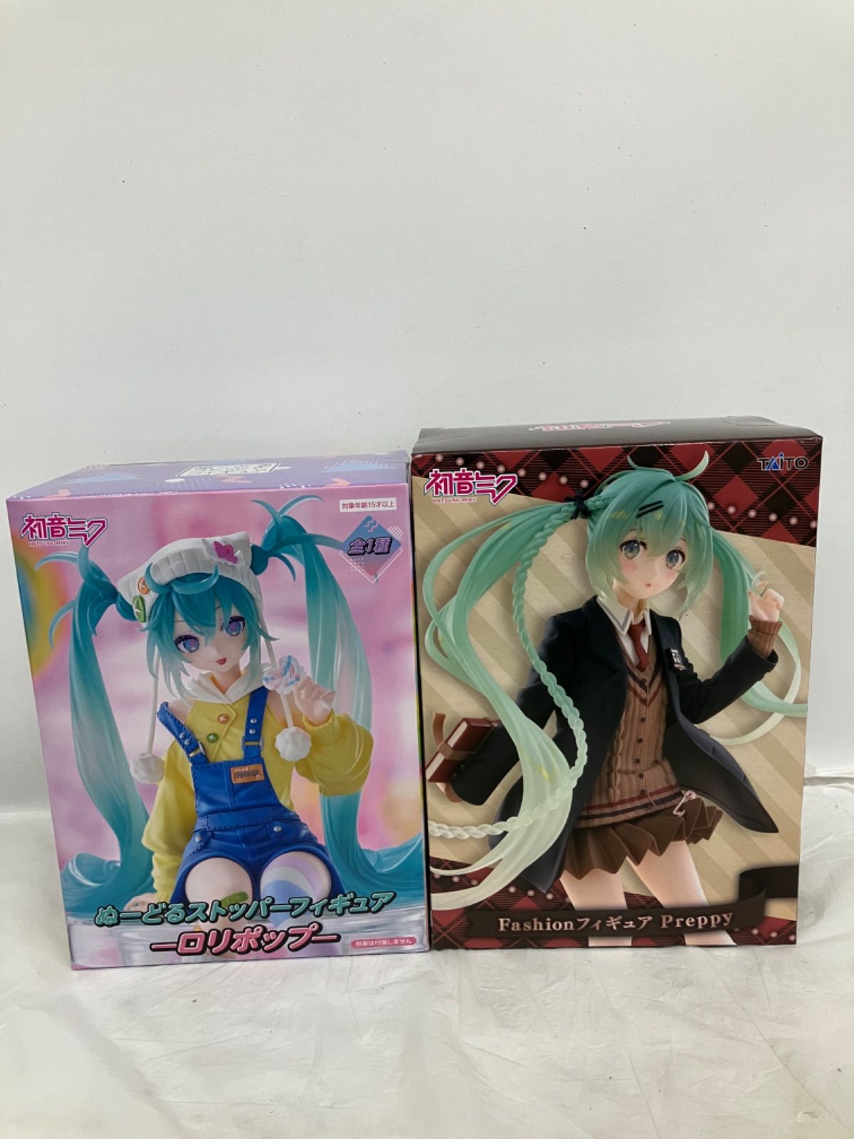 未開封 初音ミク フィギュア 2個セット LFQ399 f107