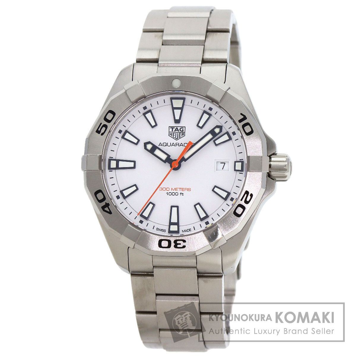 TAG HEUER タグホイヤー WBD 1111 アクアレーサー 腕時計 SS メンズ