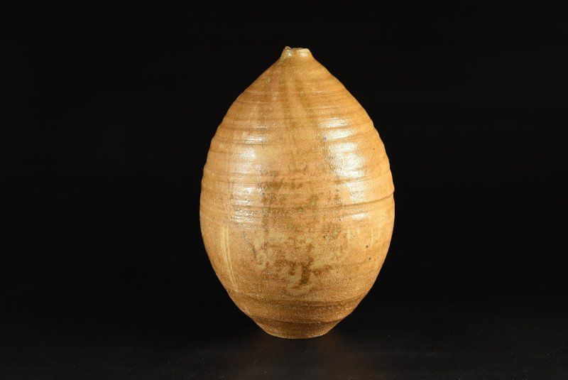 蔵A2342d】猿投窯 山田和俊 花瓶 壷 コレクション 共箱