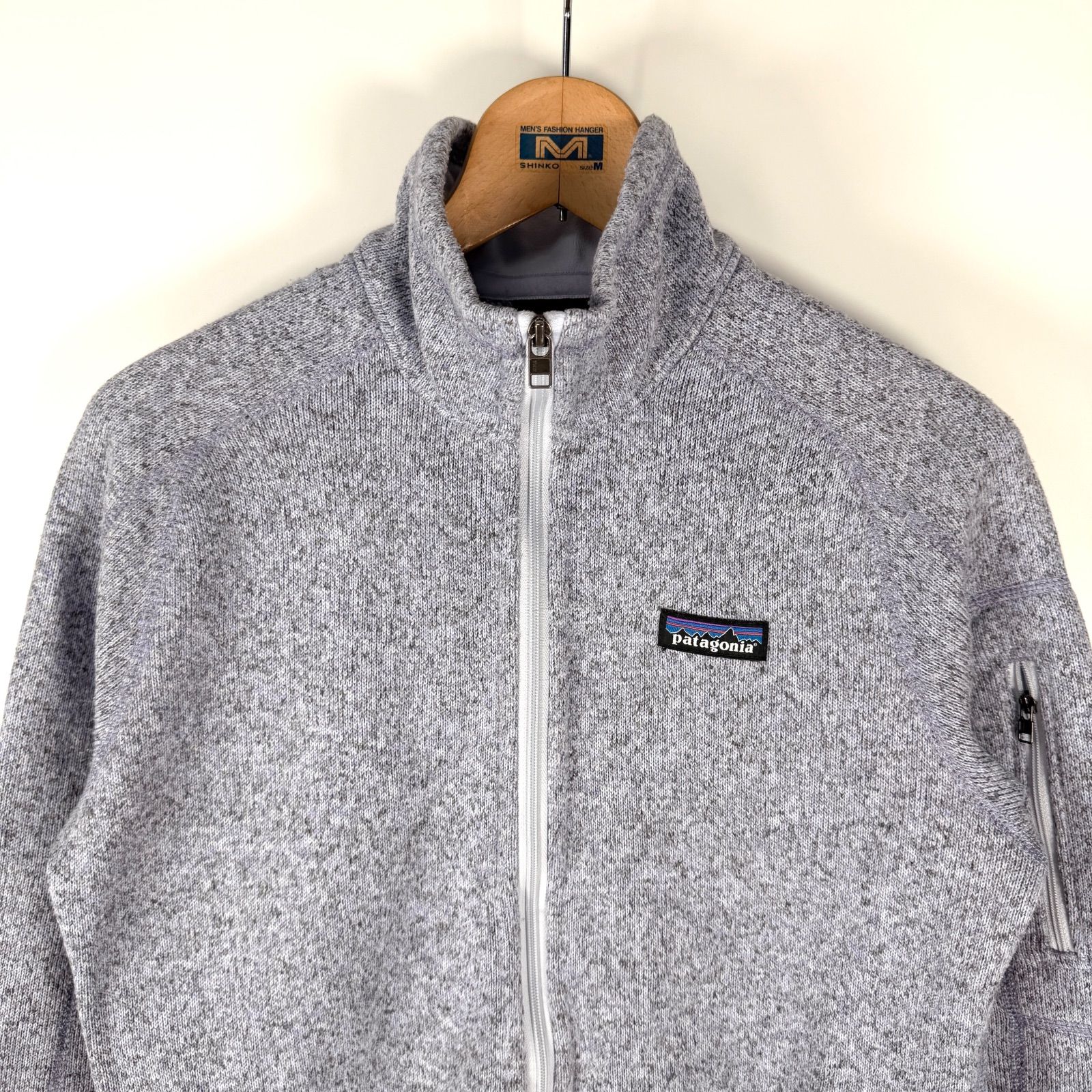 Patagonia パタゴニア ベターセータージャケット M グレー レディース 