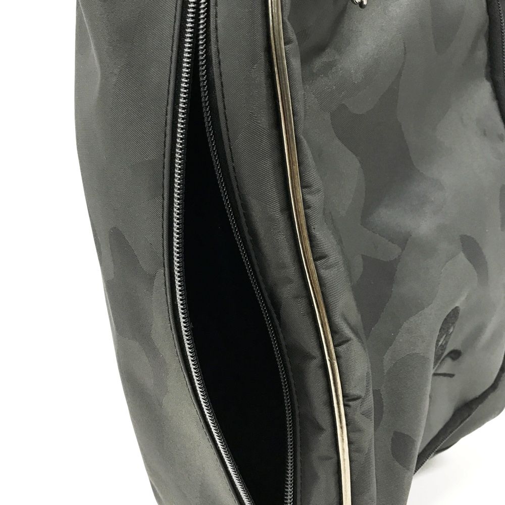 MARK&LONA マークアンドロナ シューズケース カモフラ 迷彩柄 グレー系