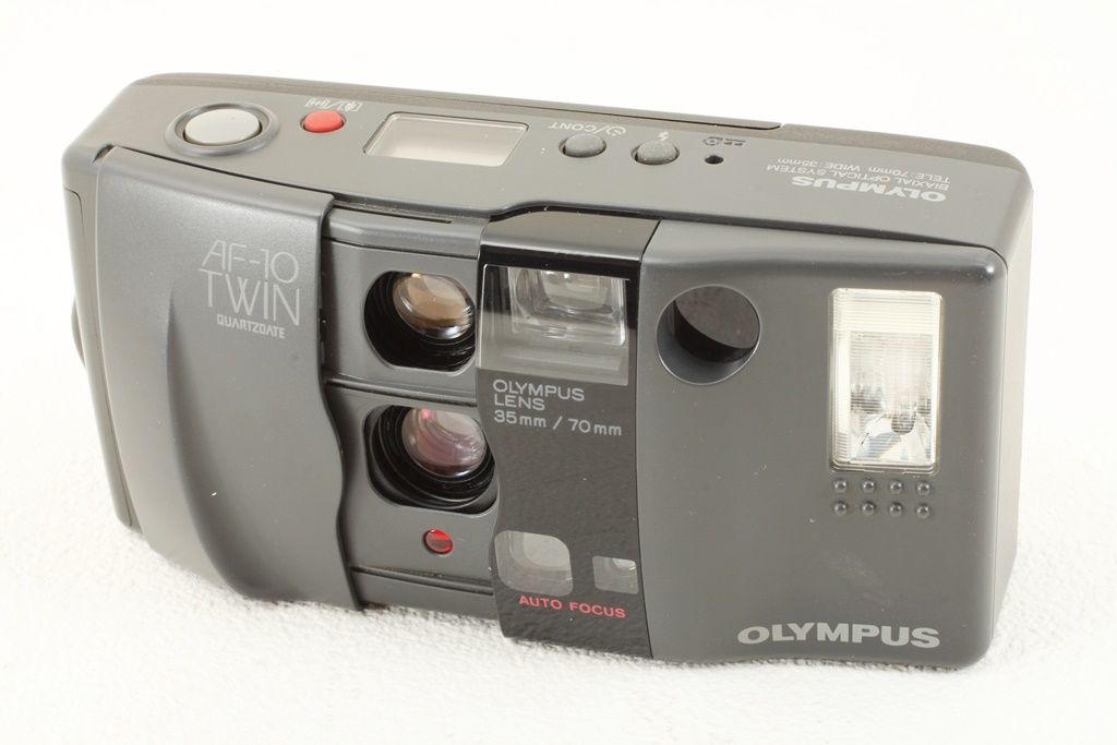 極上品 OLYMPUS オリンパス AF-10 TWIN コンパクト フィルム カメラ