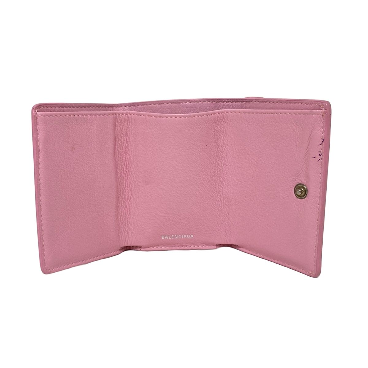 BALENCIAGA(バレンシアガ) 3つ折り財布 ペーパーミニウォレット 391446