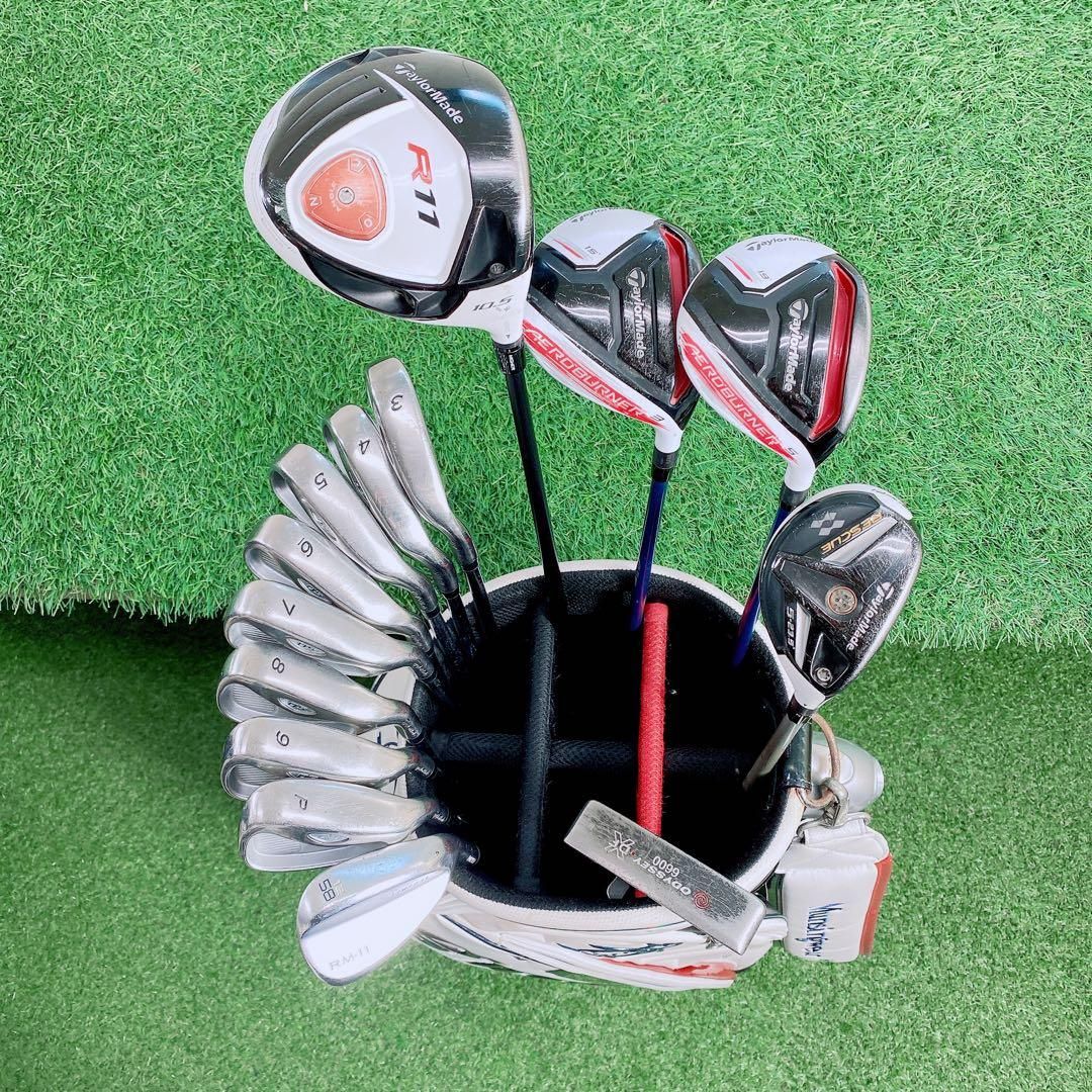 ゴルフクラブ メンズセット 初心者 テーラーメイド R11 やさしい N1872