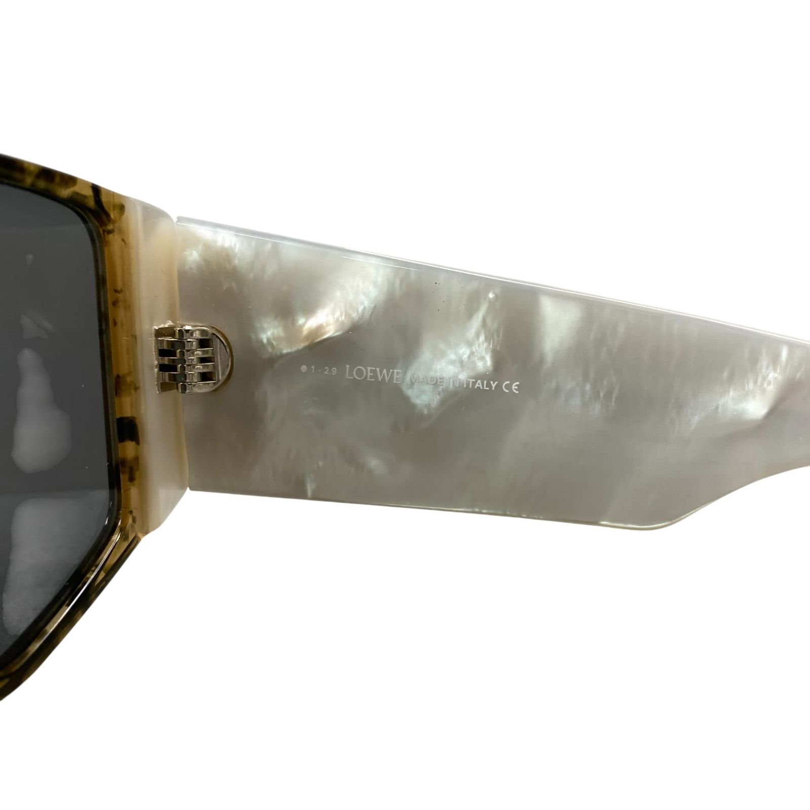 L 10 LOEWE ロエベ サングラス 56 14 クリアブラウン ブラック ホワイト アイウェア メガネ 眼鏡t 18 r サングラス 小物 メンズ