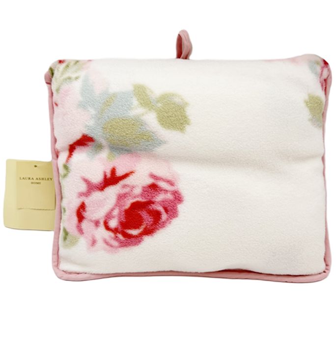 LAURA ASHLEY ローラアシュレイ ブランケット 着る毛布 ポンチョ