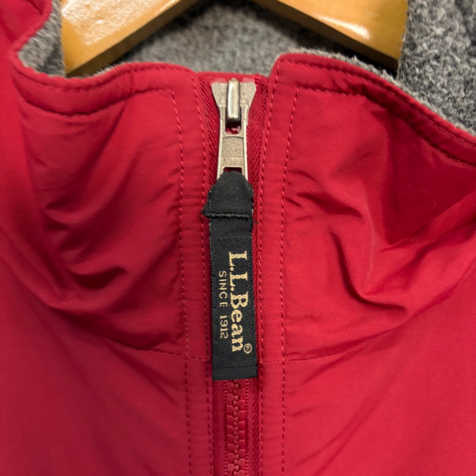 USA古着 エルエルビーン llbean フリース裏地付きナイロンジャケット 