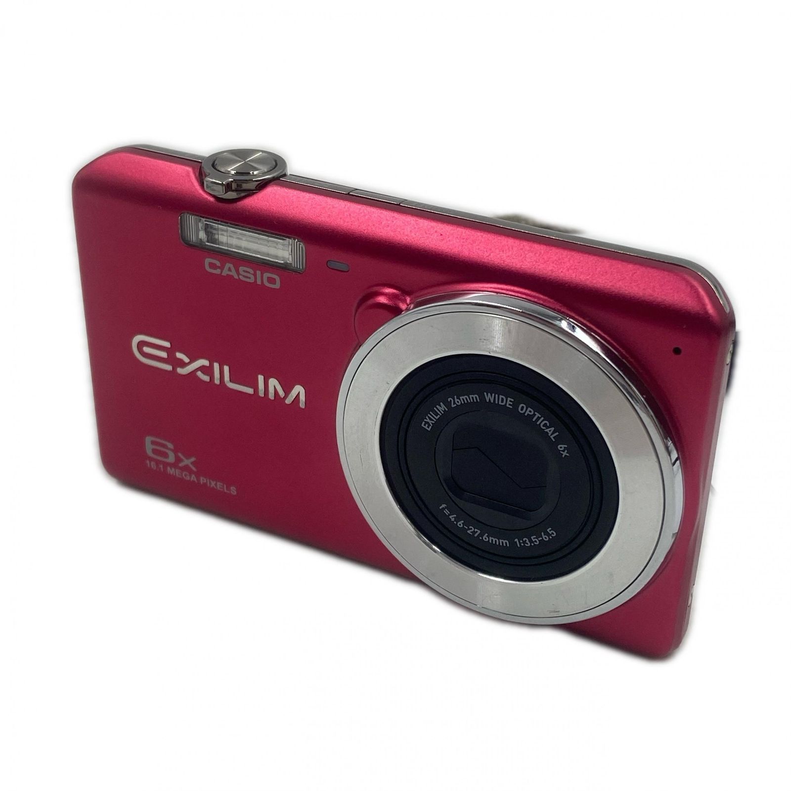 CASIO カシオ コンパクトデジタルカメラ EXILIM EX ZS 28 デジタルカメラ レッド 通⚪︎