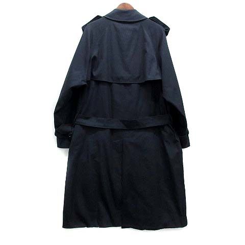 バーバリーズ Burberrys トレンチコート 50 紺 ネイビー 英国製 イギリス製 90 s ヴィンテージ