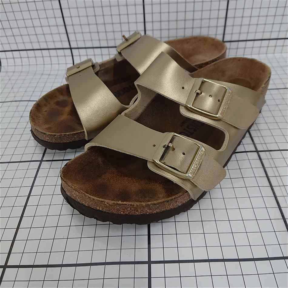 ◇ ⊂ ビルケンシュトック BIRKENSTOCK アリゾナ ゴールド系 36 23.0cm