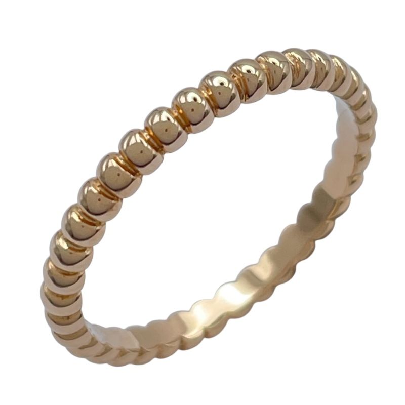 ヴァンクリーフ＆アーペル Van Cleef Arpels ペルスモールレリング ピンクゴールド Au 750 ジュエリー