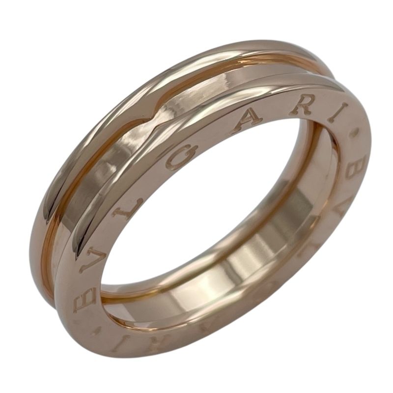 ブルガリ BVLGARI ビーゼロワンリング1バンド XS ピンクゴールド 750 ジュエリー