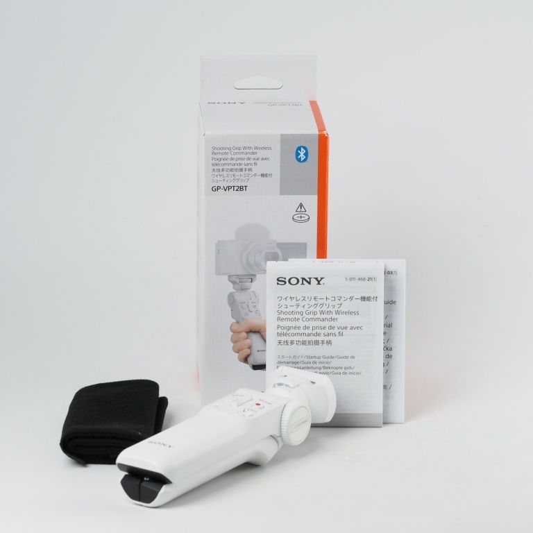 SONY ソニー ワイヤレスリモートコマンダー機能付 シューティンググリップ GP VPT 2 BT W ホワイト 14066