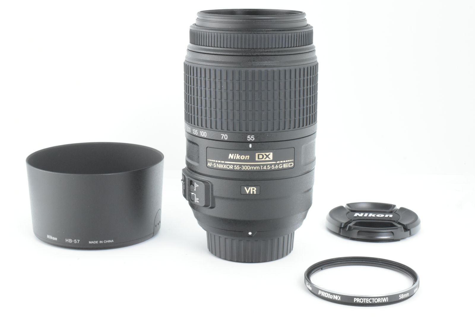 Nikon AF S DX Nikkor 55 300 mm f 4 5 6 G ED VR ニコン レンズ EF TN JP 1718