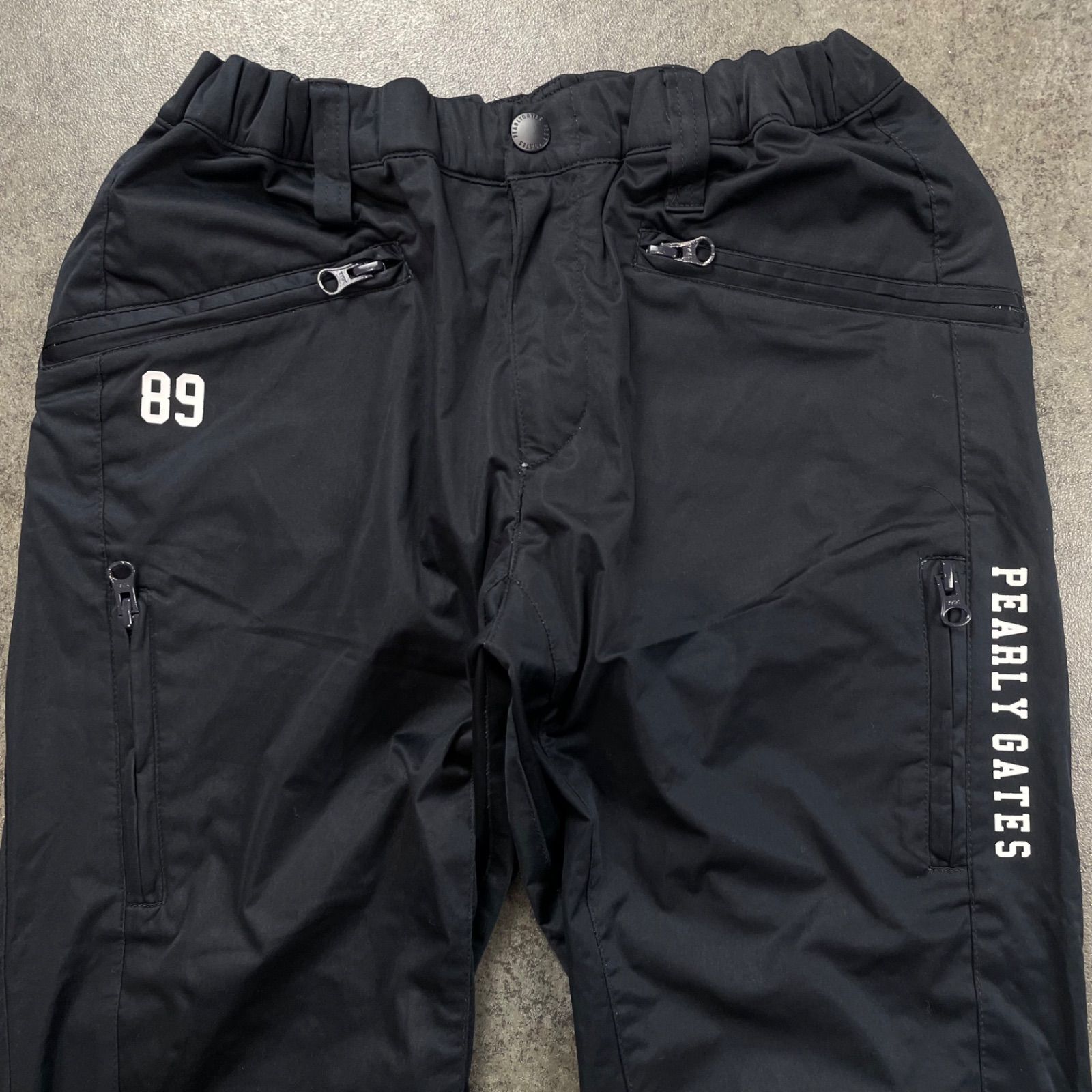 PEARLY GATES パーリーゲイツ ゴルフウェア ロングパンツ ロゴプリント