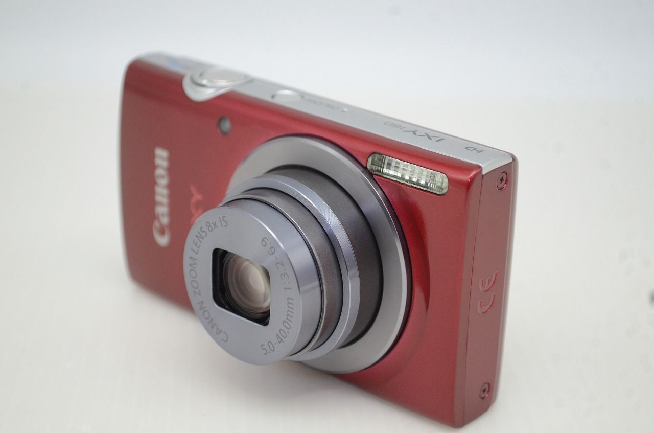 Canon キヤノン IXY 160 コンパクトデジタルカメラ レッド 元 251209 c