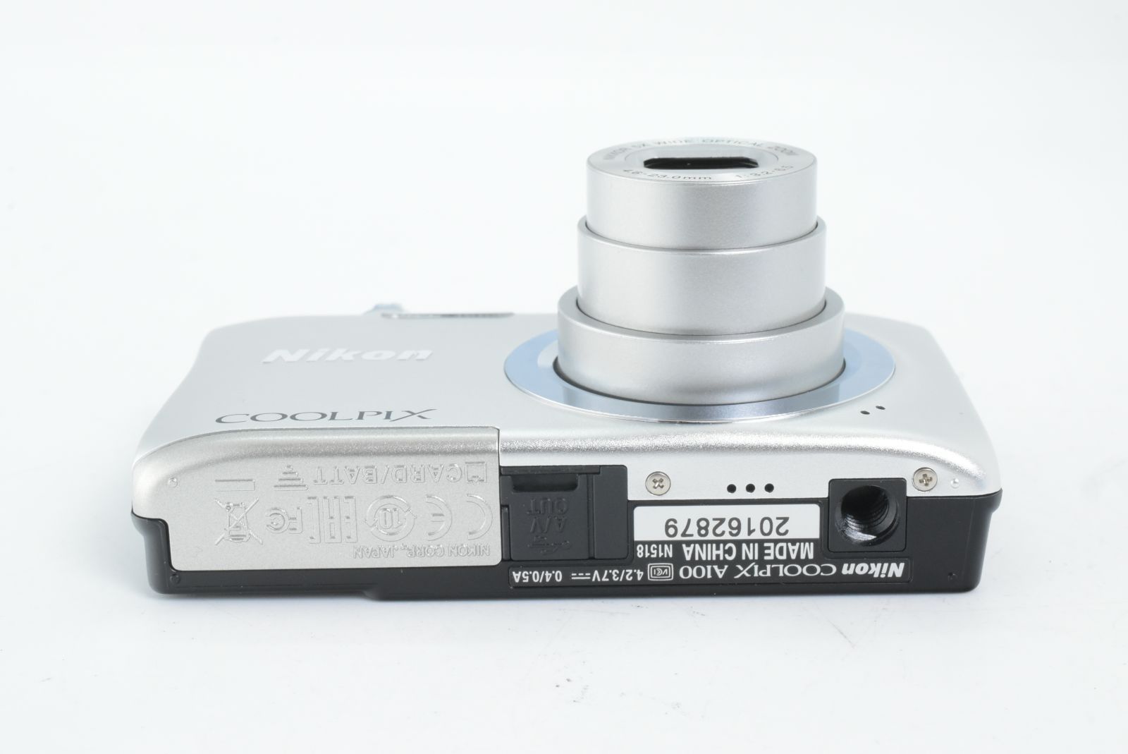 美品】Nikon COOLPIX A100 20.1MP Digital Camera Silver ニコン