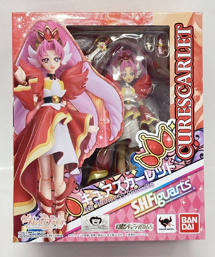 バンダイ S.H.Figuarts プリンセスプリキュア キュアスカーレット