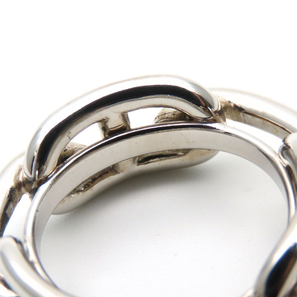 エルメス スカーフリング レガート 節約 シェーヌダンクル メタル