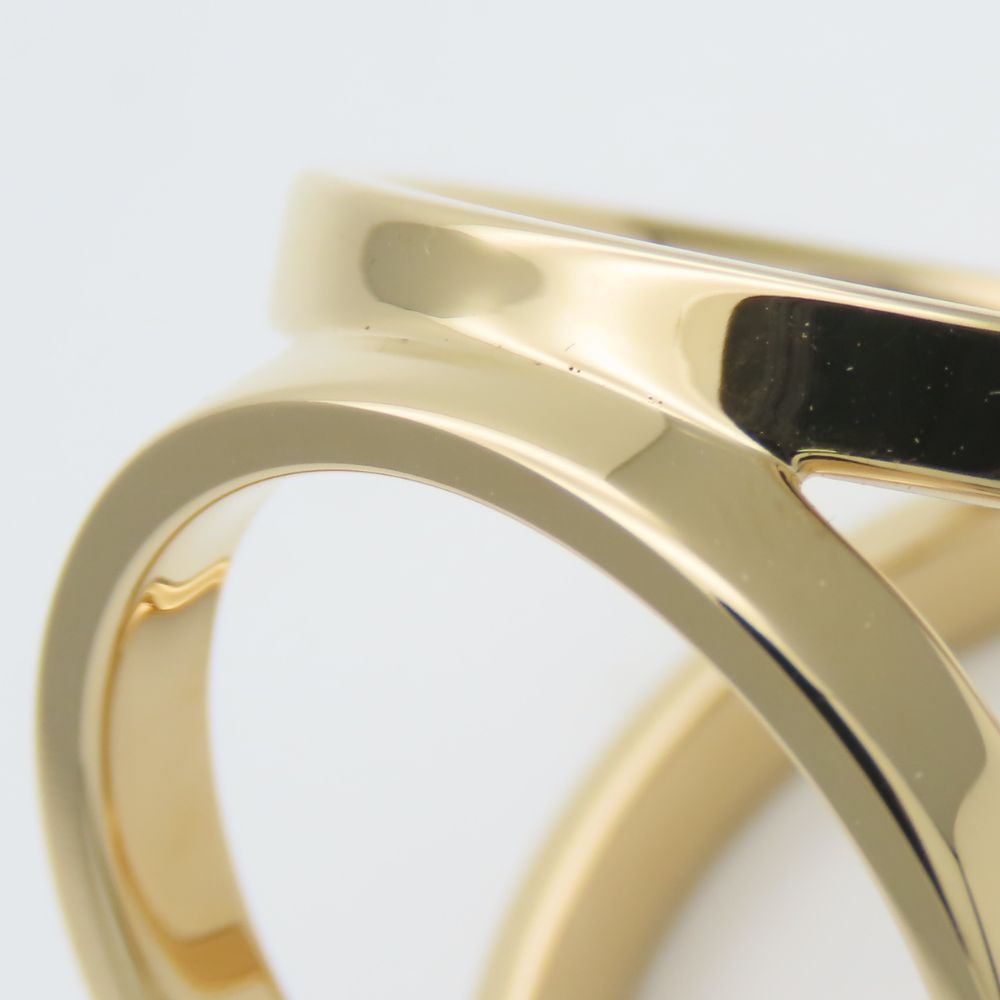 中古】 エルメス スカーフリング トリオ メタル ゴールド GP