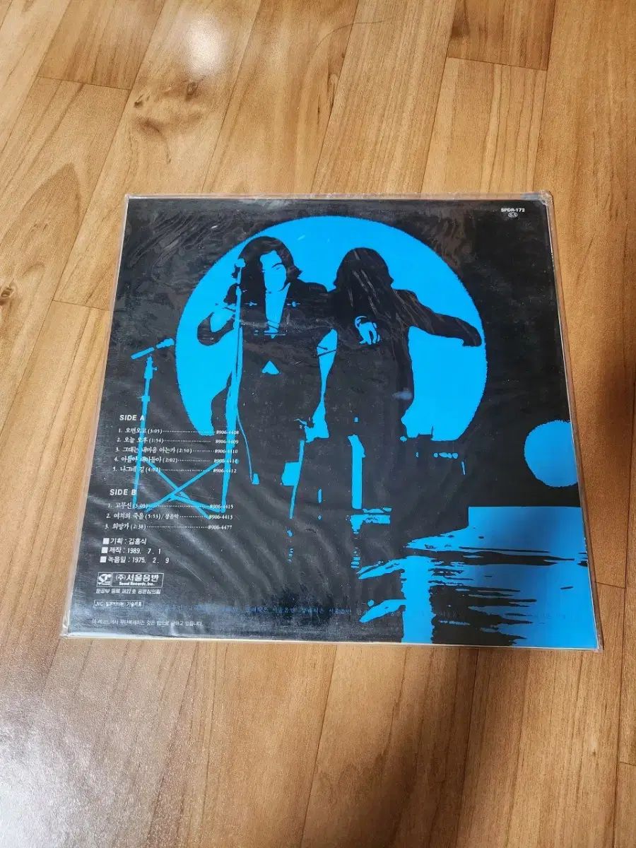 LP ハンの代数 ラバーシューズ 1989 アルバム