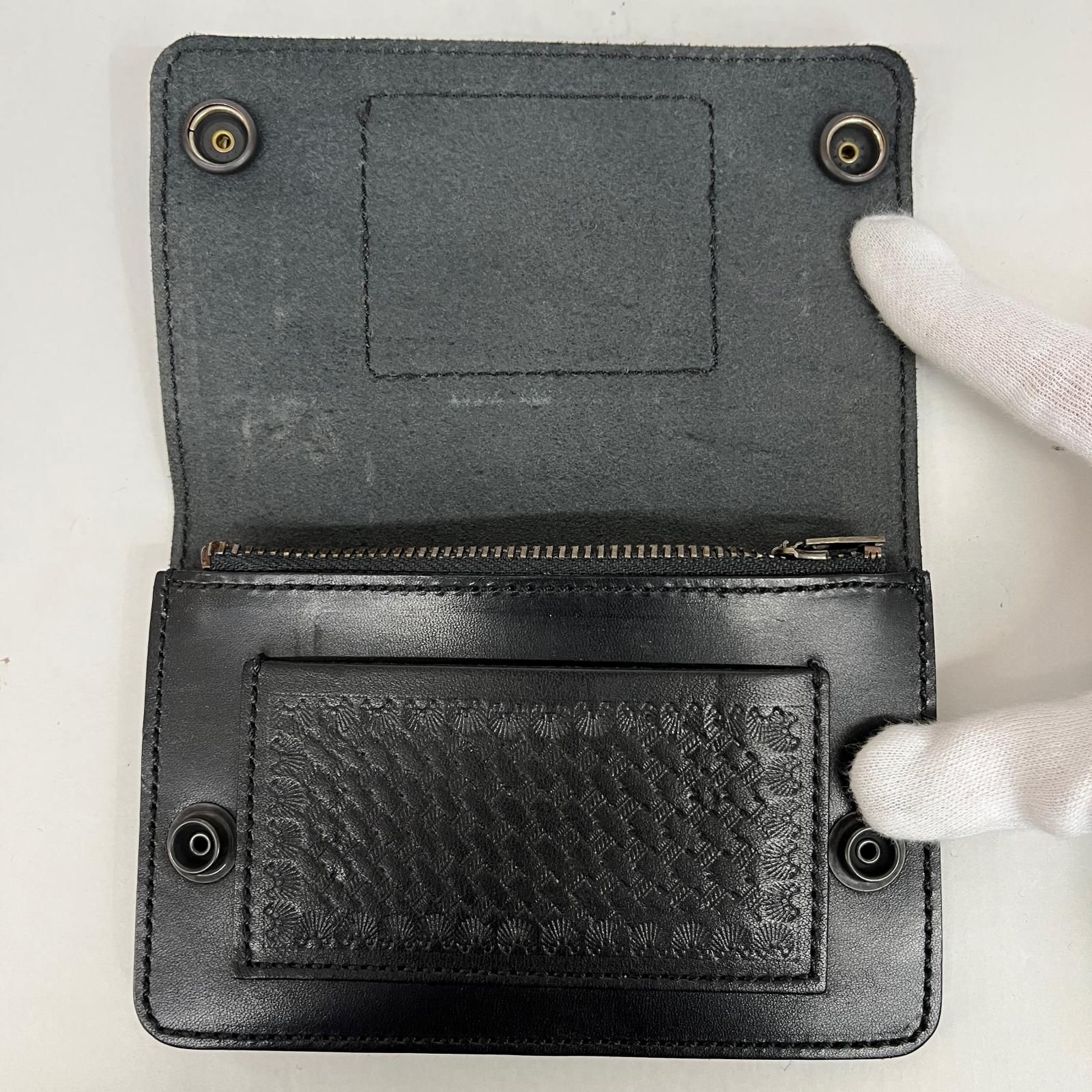 加古川店】 RATS | ラッツ 二つ折り財布 LEATHER SHORT WALLET No.24 