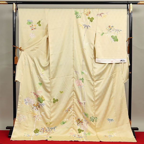 eha 3220 桐壷 印 菱健 丹後ちりめん 本加工 訪問着 お仕立て付き １ヶ月半～２ヶ月で発送