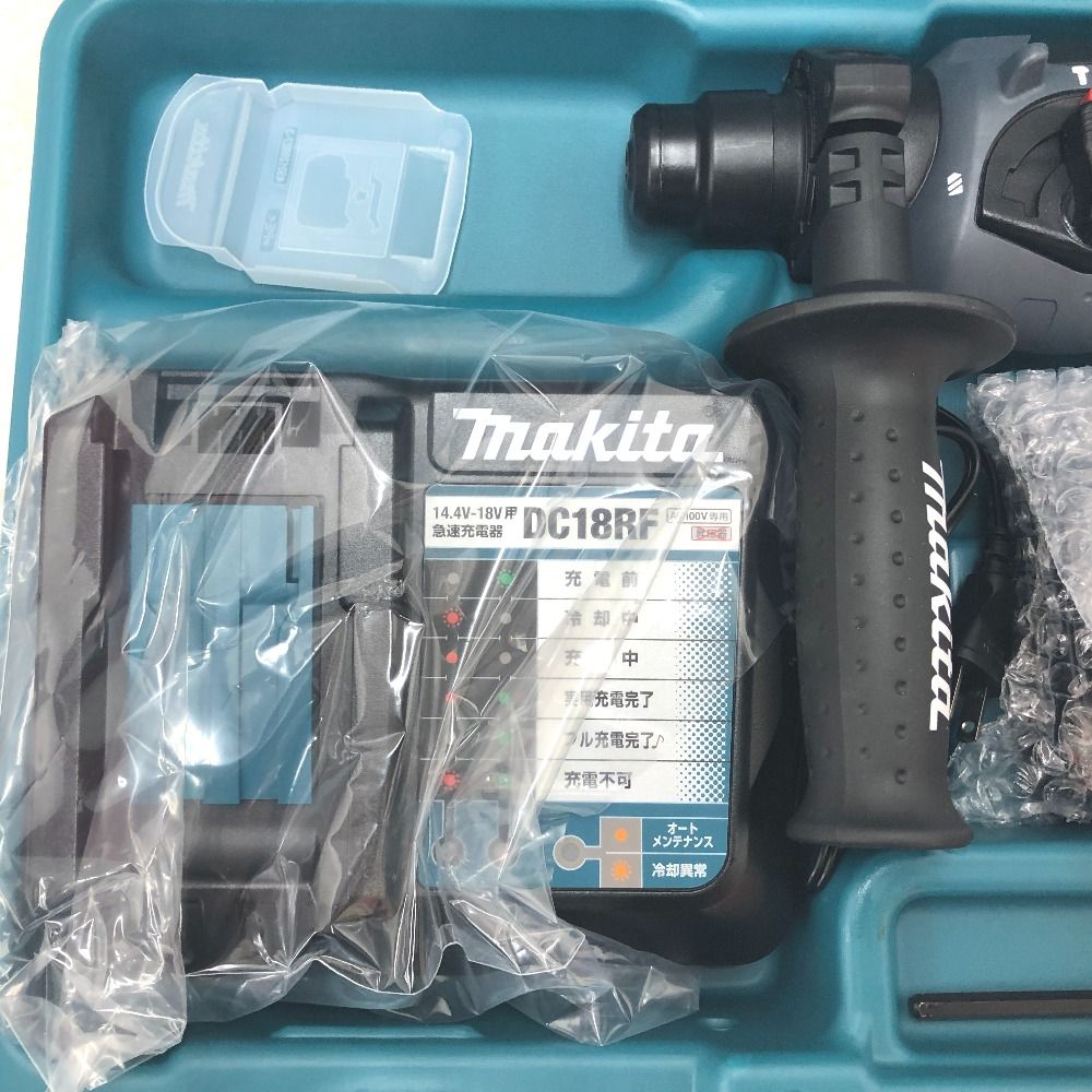  makita マキタ 18 V 6.0 Ah 20 mm 充電式ハンマドリル SDSプラス ケース 充電器 バッテリ セット ♥品 電動ハンマードリル ドリル ドライバー レンチ