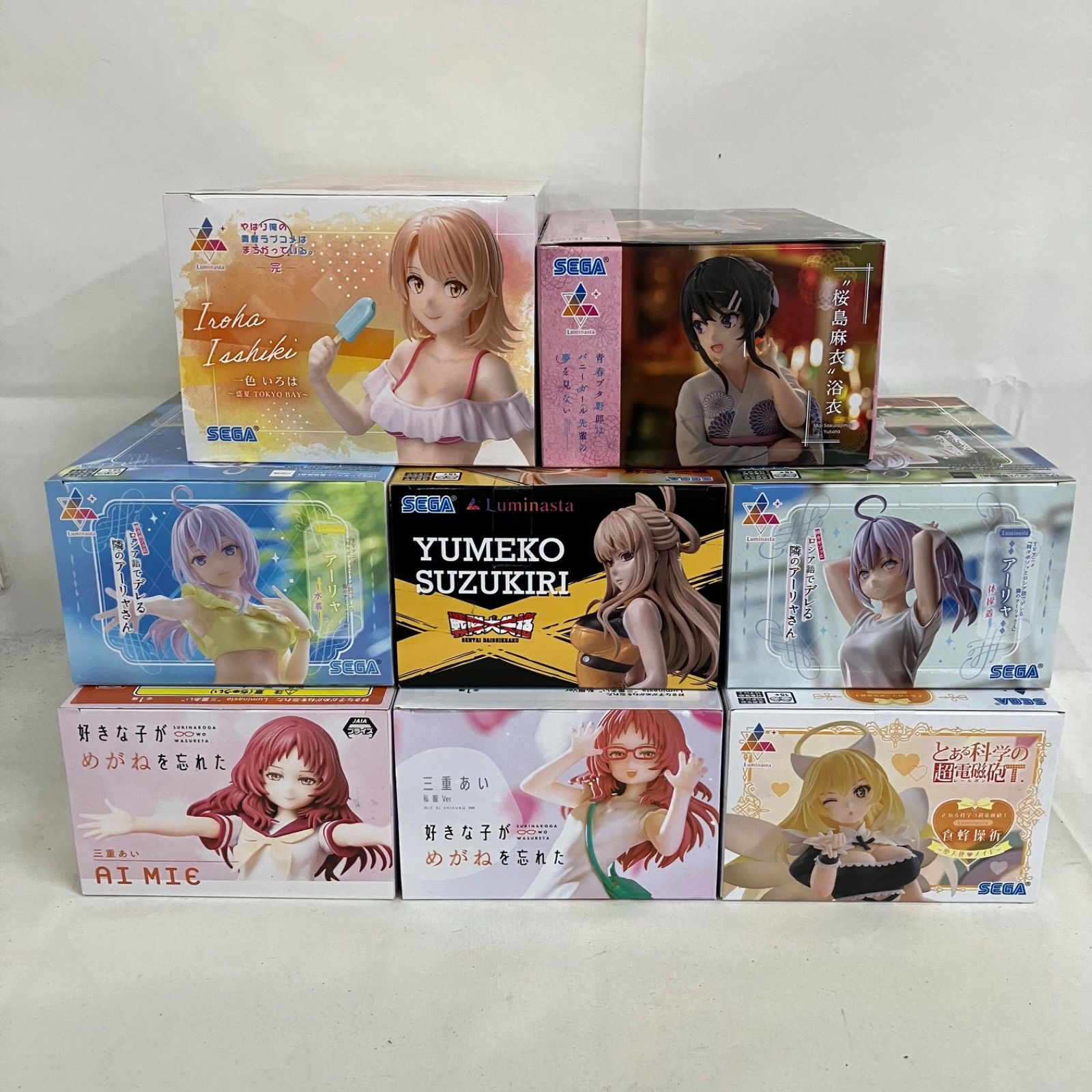  美少女 Luminasta フィギュア まとめ セット SFQ 240 c 107 その他 コミック アニメ