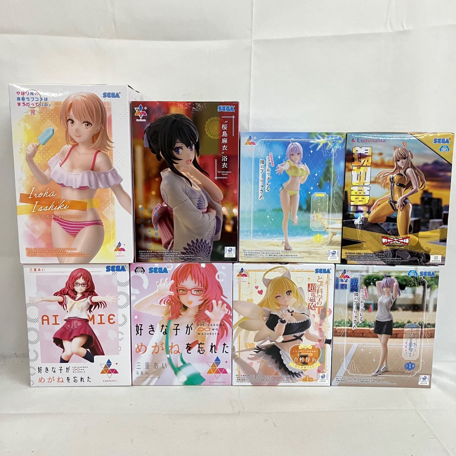 美少女 Luminasta フィギュア まとめ セット SFQ 240 c 107