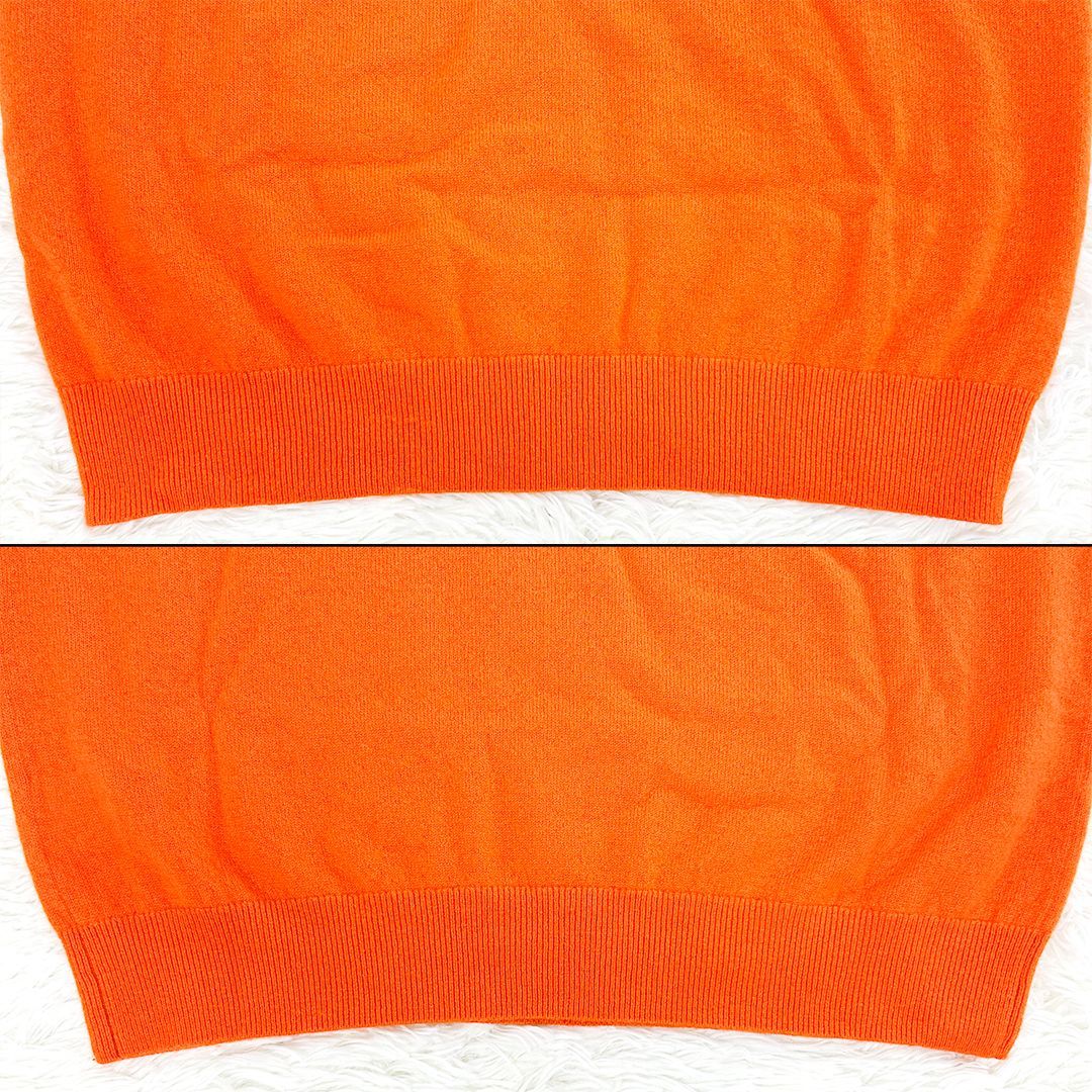 パーリーゲイツ カシミヤニットセーター サイズ5 オレンジ系 - メルカリ