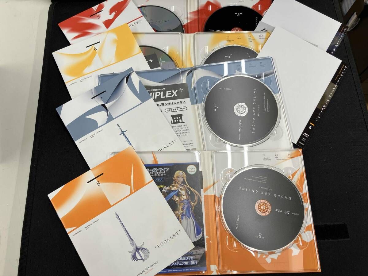 全8巻セット ソードアート オンライン アリシゼーション 1 8 完全生産 版 Blu ray Disc BD ディスク 保護 アニメ 