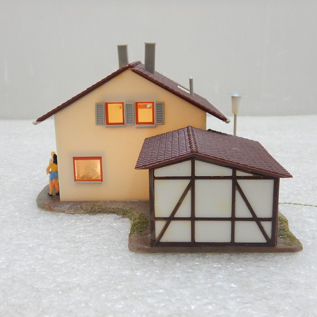 中古】FALLER 25201カーポート付き戸建住宅 HOゲージ ファーラー