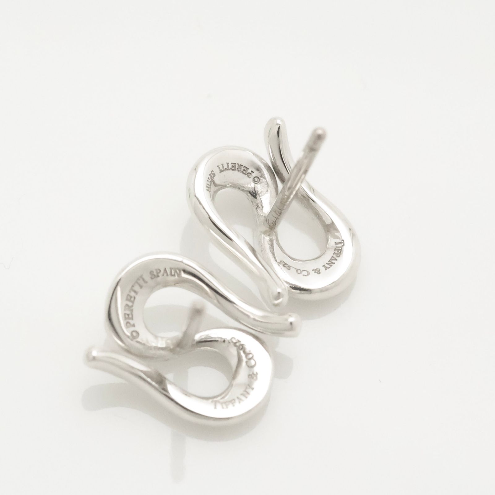 アクセサリー Tiffany オープンウェーブ ピアス