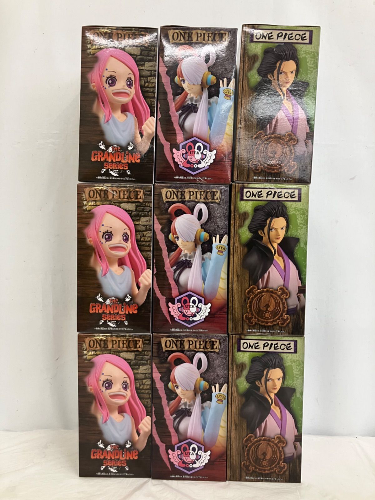 ワンピース　ウタ　まとめ売り 未開封 ONE PIECE ワンピース DXFシリーズ まとめ ボニー ウタ イゾウ
