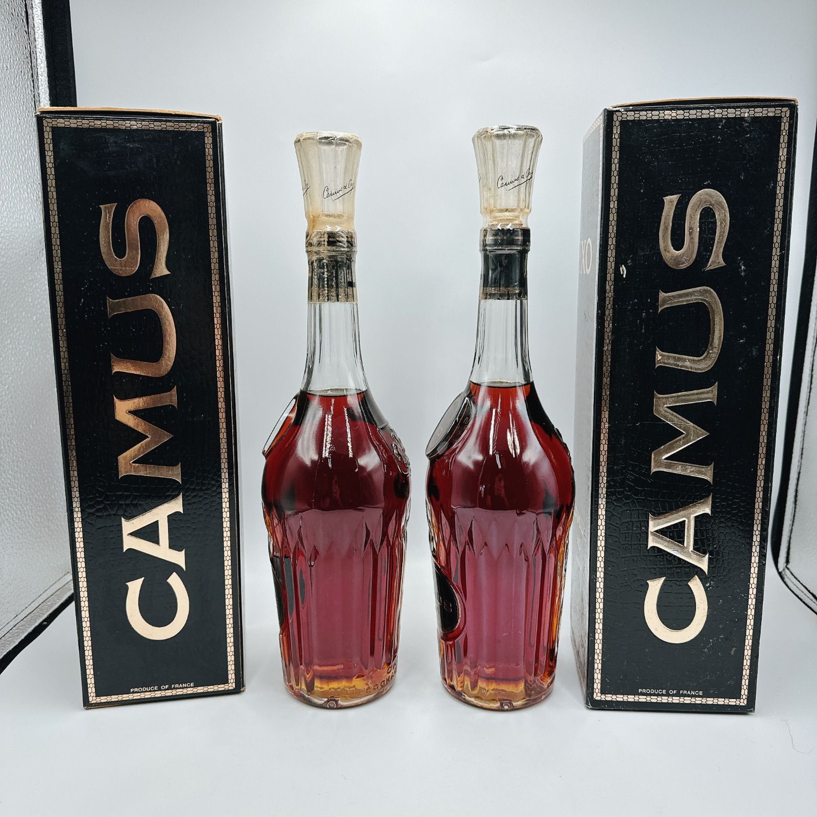 CAMUS XO ブランデー 2本セット 558[未開栓]CAMUS XO ブランデー 2本