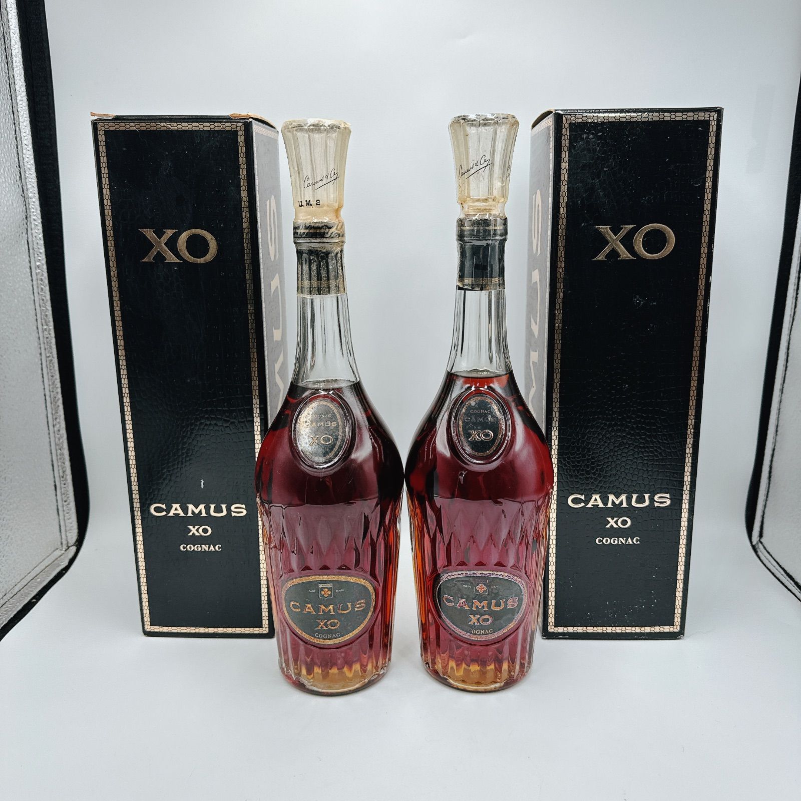 CAMUS COGNAC 箱付き　2本セット CAMUS COGNAC 箱付き 2本セット AZ-188 camus カミュ エクストラ 2本