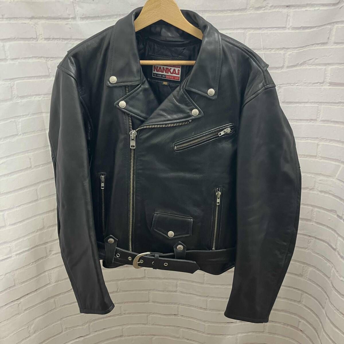 nankai /ナンカイ /ダブルライダースジャケット /ライナー付き