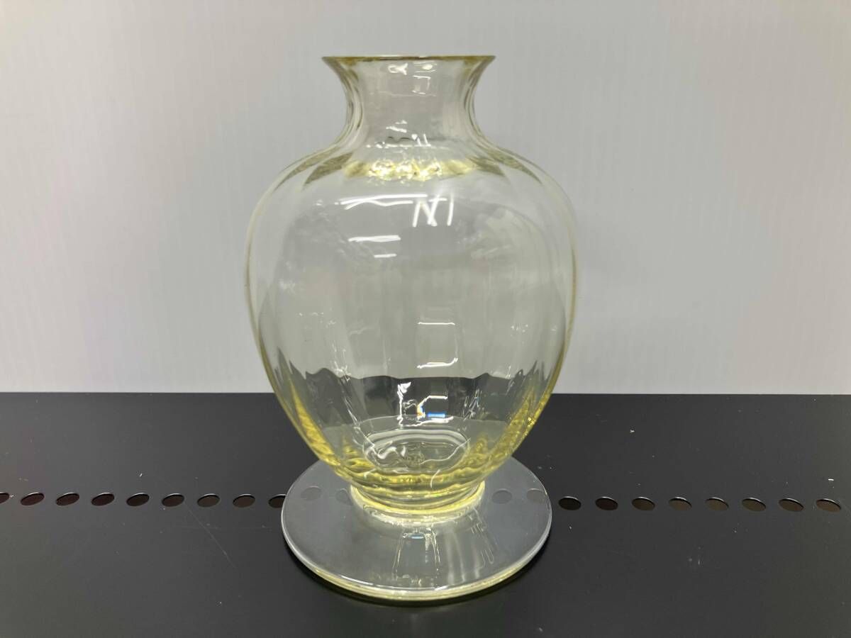 Baccarat バカラ アクアレーユ 一輪挿し 箱付き Baccarat バカラ フラワーベース アクアレーユ 一輪挿し