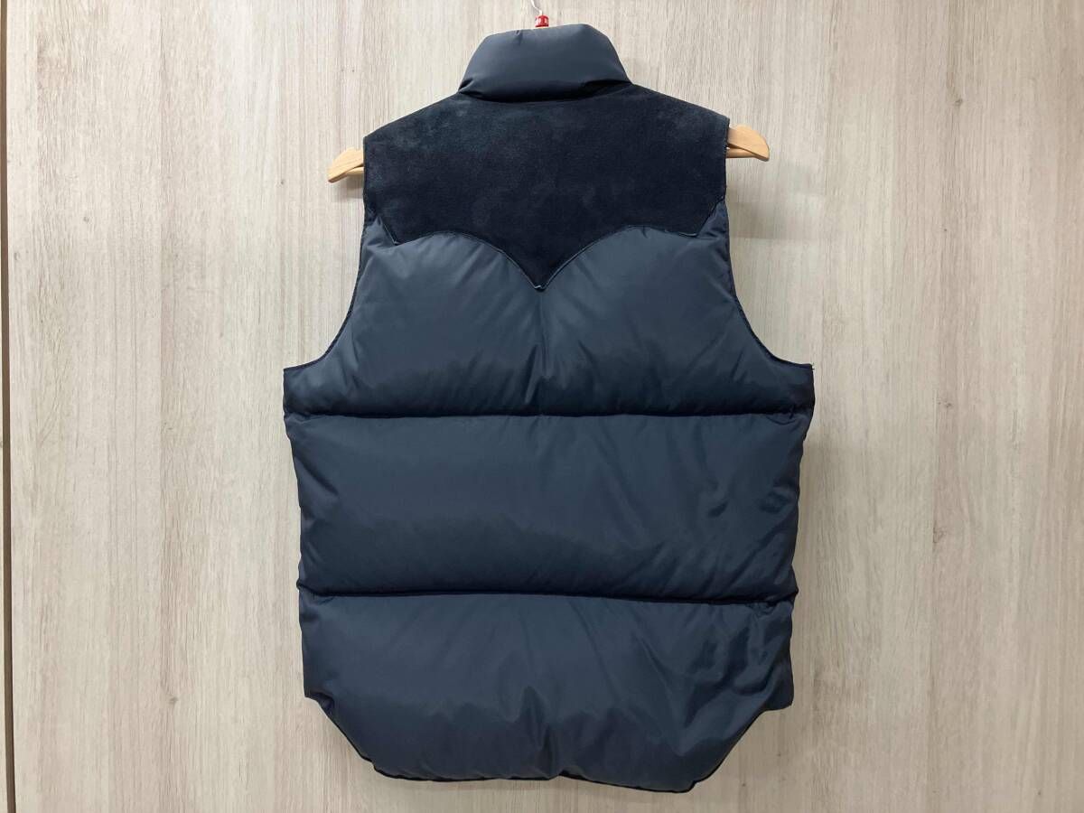 Rocky Mountain Featherbed ダウンベスト 450-512-01 ネイビー サイズ36