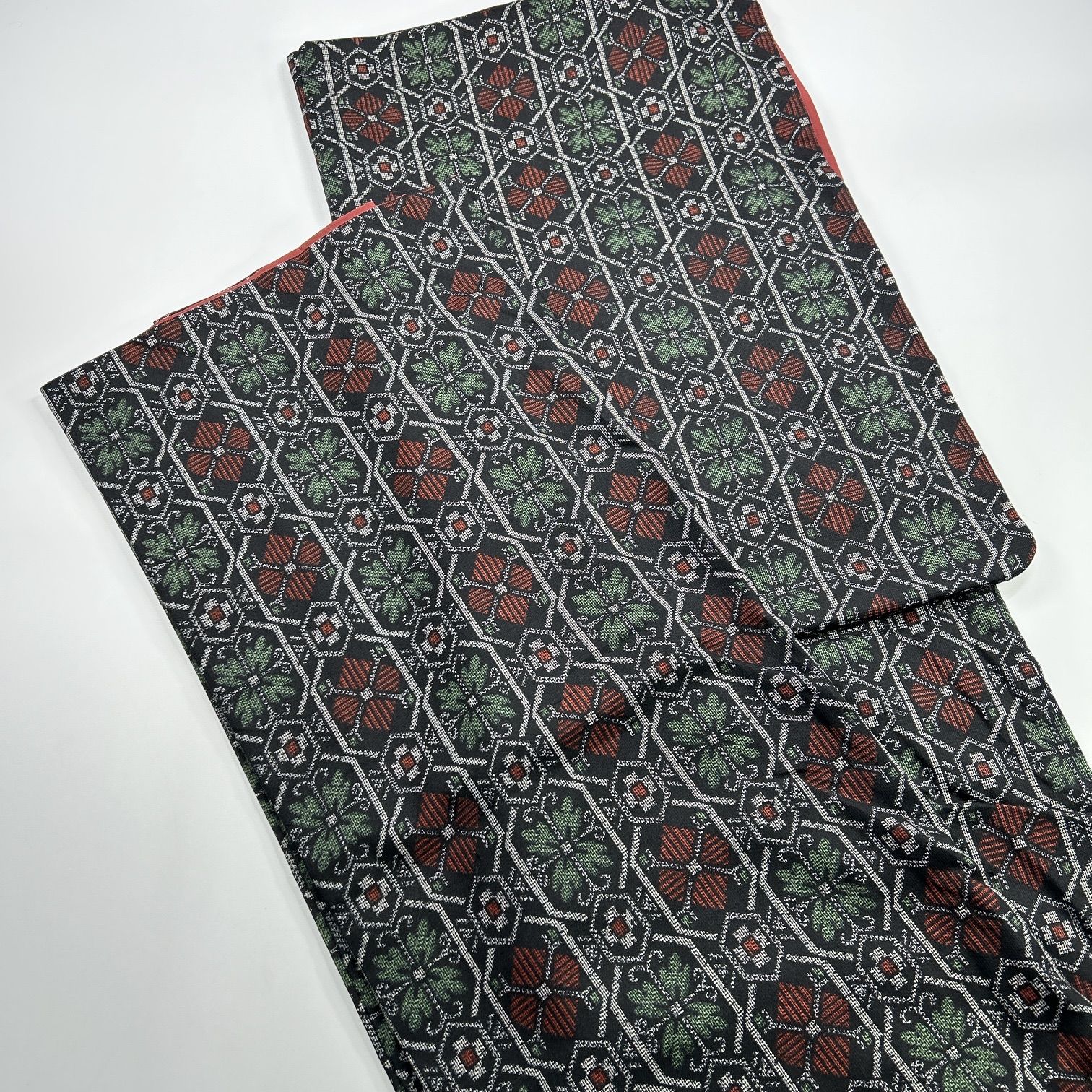 紬アンサンブル 村山大島紬 大島紬 4枚 正絹 着物まとめ売り 同梱購入