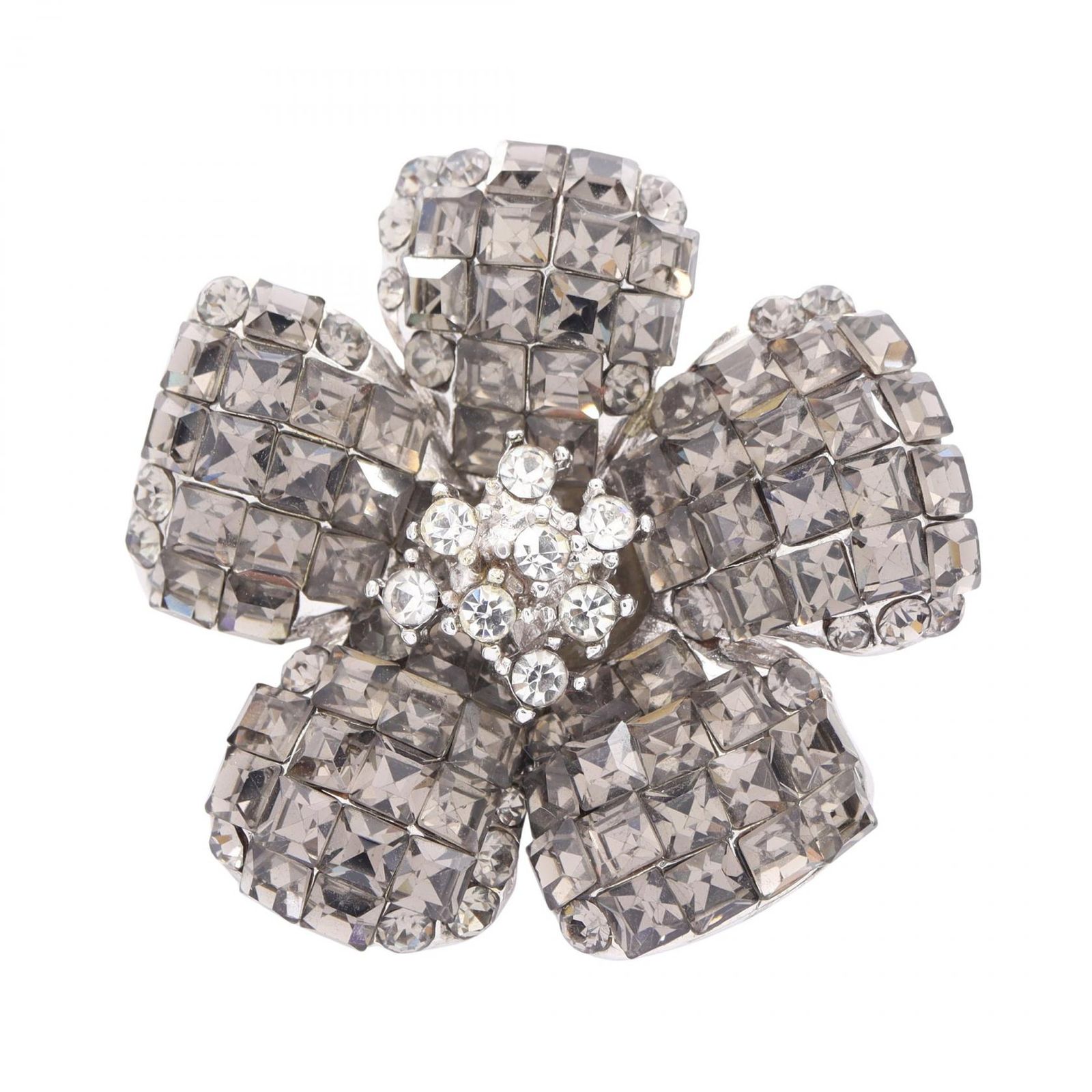 フォクシー ブティック FOXEY BOUTIQUE ブローチ FLEUR シルバー