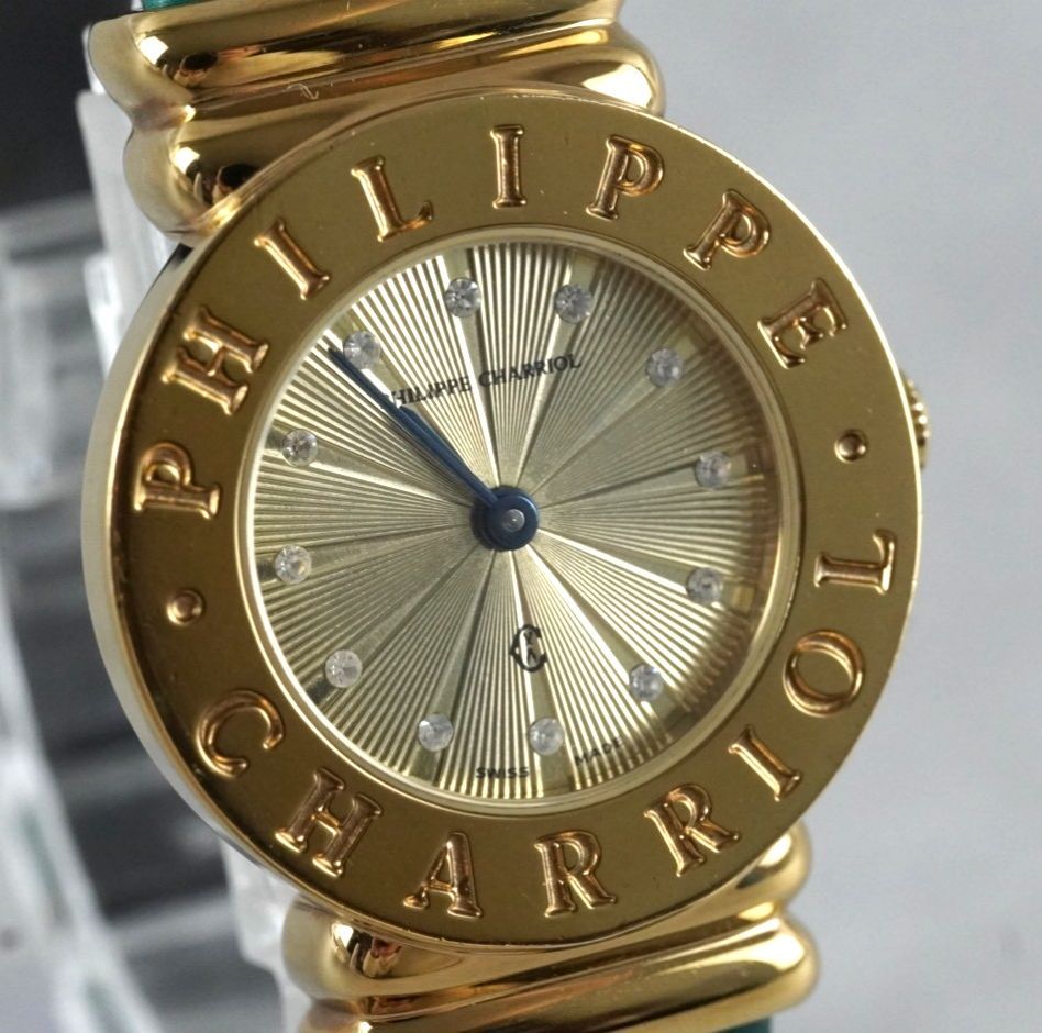 新品電池交換済】PHILIPPE CHARRIOL フィリップシャリオール