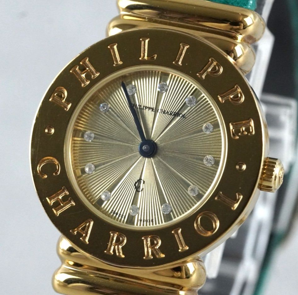 新品電池交換済】PHILIPPE CHARRIOL フィリップシャリオール