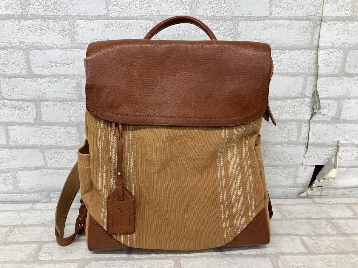 genten ゲンテン ミモザ セール中 ベーシック リュック キャンバス