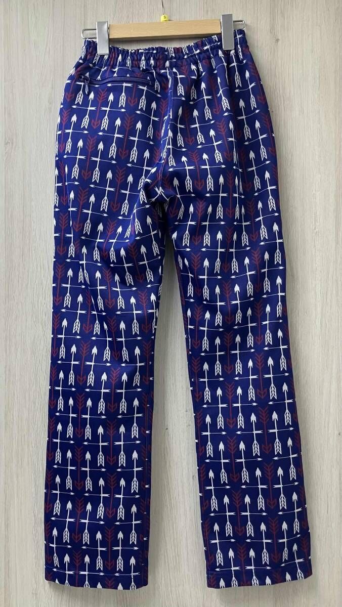 NEEDLES ニードルス MR 283 総柄 ロングパンツ サイズ2 ブルー