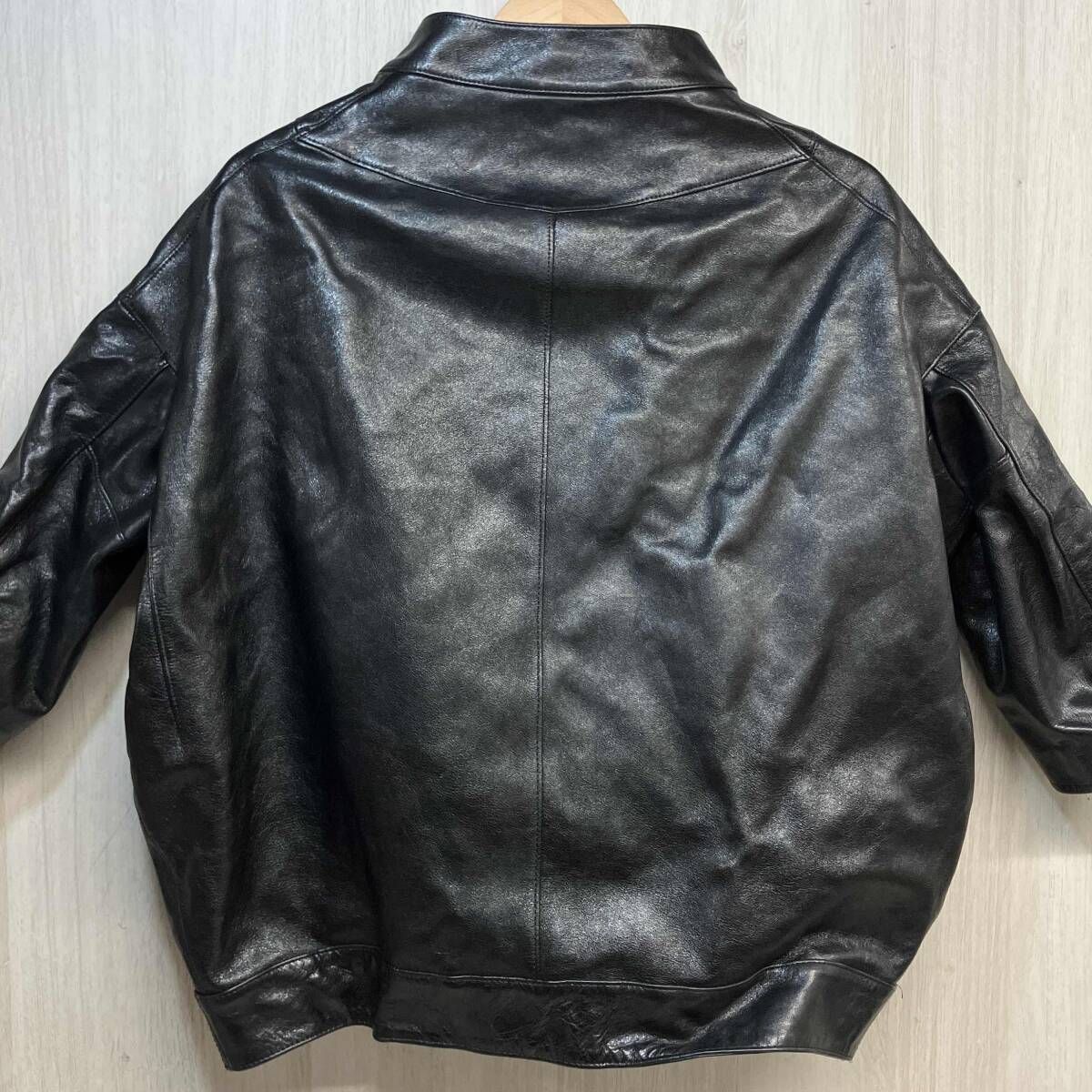 JUNYA WATANABE COMME des GARCONS 本革 レザー 半袖 シングル